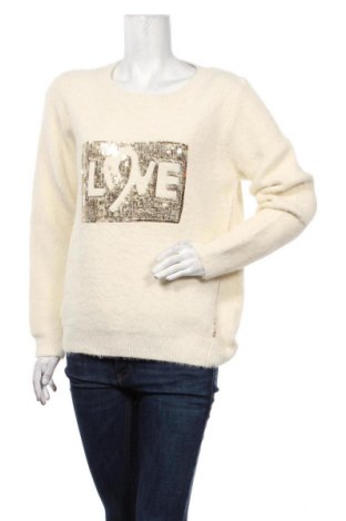 Дамски пуловер Koroshi, Размер XXL, Цвят Екрю, 60% полиамид, 40% акрил, Цена 41,40 лв.