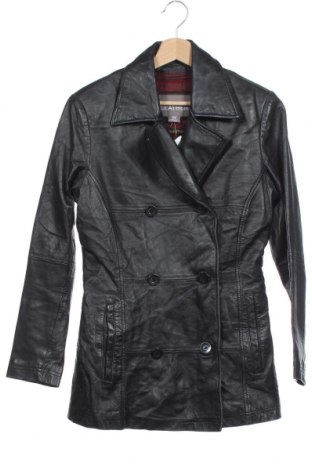 Geacă de piele pentru femei Wilsons Leather, Mărime XS, Culoare Negru, Piele naturală, Preț 183,55 Lei