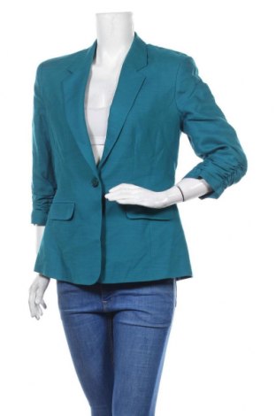 Γυναικείο σακάκι Orsay, Μέγεθος L, Χρώμα Μπλέ, 54% τενσελ, 23% βαμβάκι, 23% βισκόζη, Τιμή 20,78 €