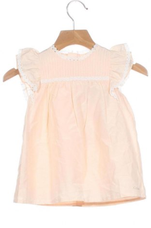 Dětské šaty  Chloé, Velikost 3-6m/ 62-68 cm, Barva Růžová, 70% bavlna, 30% hedvábí, Cena  1 859,00 Kč
