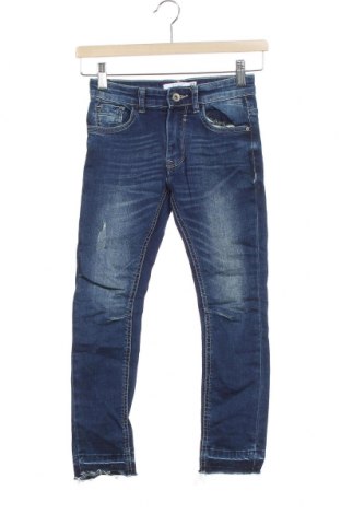 Dětské džíny  Oviesse, Velikost 5-6y/ 116-122 cm, Barva Modrá, 98% bavlna, 2% elastan, Cena  84,00 Kč