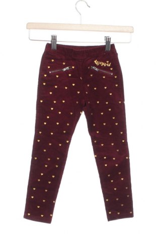 Pantaloni de catifea reiată, pentru copii Desigual, Mărime 5-6y/ 116-122 cm, Culoare Mov, 99% bumbac, 1% elastan, Preț 32,83 Lei