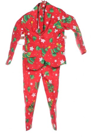 Детски костюм, Размер 3-4y/ 104-110 см, Цвят Червен, Полиестер, Цена 59,25 лв.