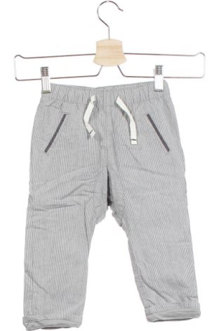 Детски панталон H&M, Размер 12-18m/ 80-86 см, Цвят Сив, 97% памук, 3% вискоза, Цена 7,62 лв.