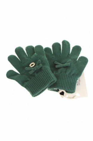 Dziecięce rękawiczki TWINSET, Kolor Zielony, 52% wiskoza, 48% poliamid, Cena 160,88 zł