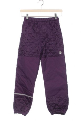 Детски спортен панталон, Размер 7-8y/ 128-134 см, Цвят Лилав, Полиестер, Цена 7,16 лв.