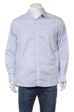 Мъжка риза Ahlemeyer, Размер M, Цвят Син, Памук, Цена 7,92 лв.