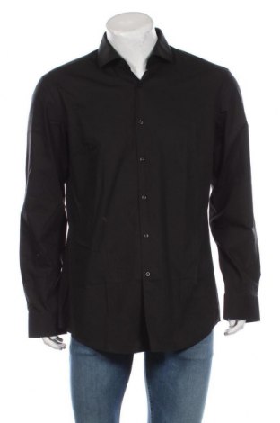 Мъжка риза Hugo Boss, Размер XL, Цвят Черен, Памук, Цена 78,12 лв.