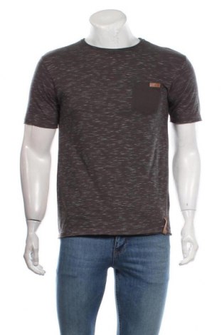 Мъжка тениска Indicode, Размер M, Цвят Сив, 95% памук, 5% полиестер, Цена 29,25 лв.