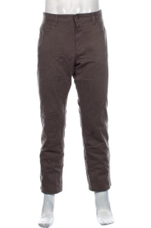 Мъжки панталон Canda, Размер L, Цвят Сив, 98% памук, 2% еластан, Цена 8,46 лв.