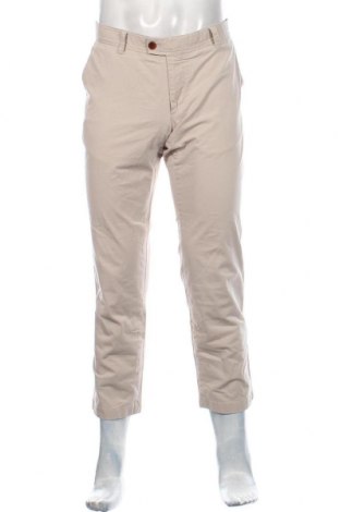 Мъжки панталон Eurex by Brax, Размер L, Цвят Бежов, 96% памук, 4% еластан, Цена 12,01 лв.