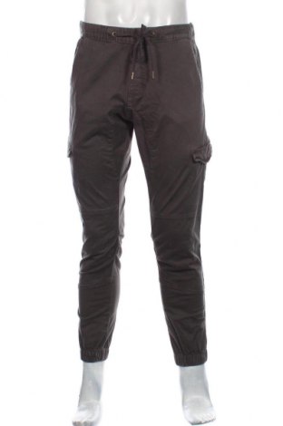 Pantaloni de bărbați Indicode, Mărime M, Culoare Gri, 98% bumbac, 2% elastan, Preț 55,92 Lei