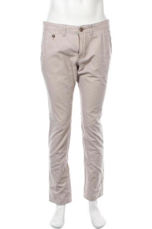 Мъжки панталон Tom Tailor, Размер L, Цвят Бежов, Памук, Цена 26,46 лв.