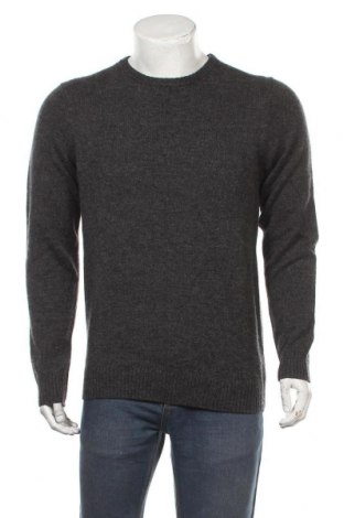 Мъжки пуловер Maddison, Размер M, Цвят Сив, 95% вълна, 5% полиамид, Цена 62,21 лв.