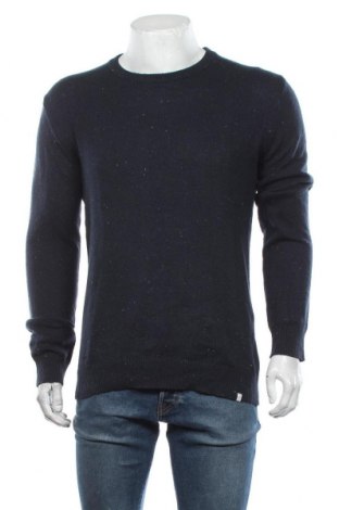 Męski sweter Minimum, Rozmiar M, Kolor Niebieski, 55% bawełna, 45%akryl, Cena 274,62 zł