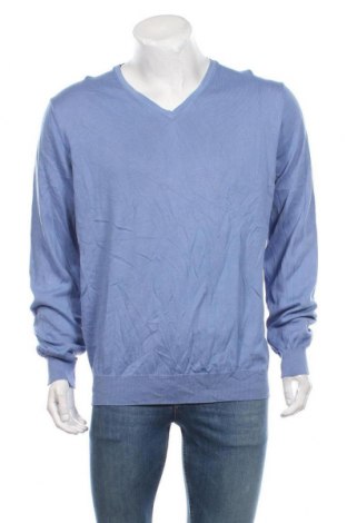 Мъжки пуловер Oviesse, Размер 3XL, Цвят Син, Памук, Цена 31,92 лв.