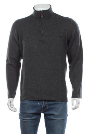 Мъжки пуловер Timberland, Размер XXL, Цвят Сив, 100% вълна, Цена 52,20 лв.