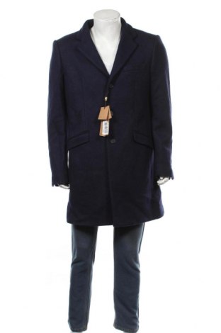 Palton de bărbați Antony Morato, Mărime XL, Culoare Albastru, 60% poliester, 40% lână, Preț 1.044,08 Lei