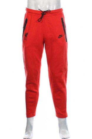 Męskie spodnie sportowe Nike, Rozmiar M, Kolor Czerwony, 66% bawełna, 34% poliester, Cena 185,63 zł