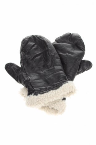 Ръкавици, Цвят Черен, Естествена кожа, Цена 26,88 лв.