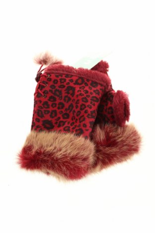 Rukavice , Farba Červená, Textil, prírodná kožušina , Cena  11,79 €