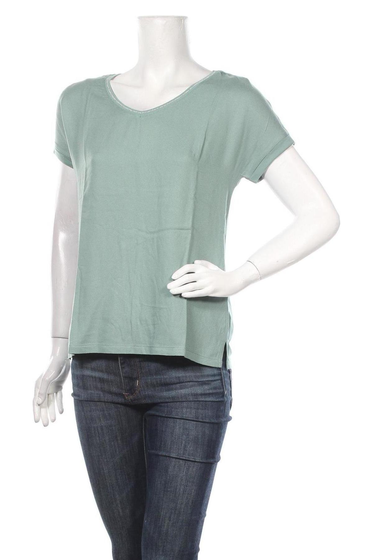 Дамска блуза Street One, Размер S, Цвят Зелен, Цена 17,25 лв.