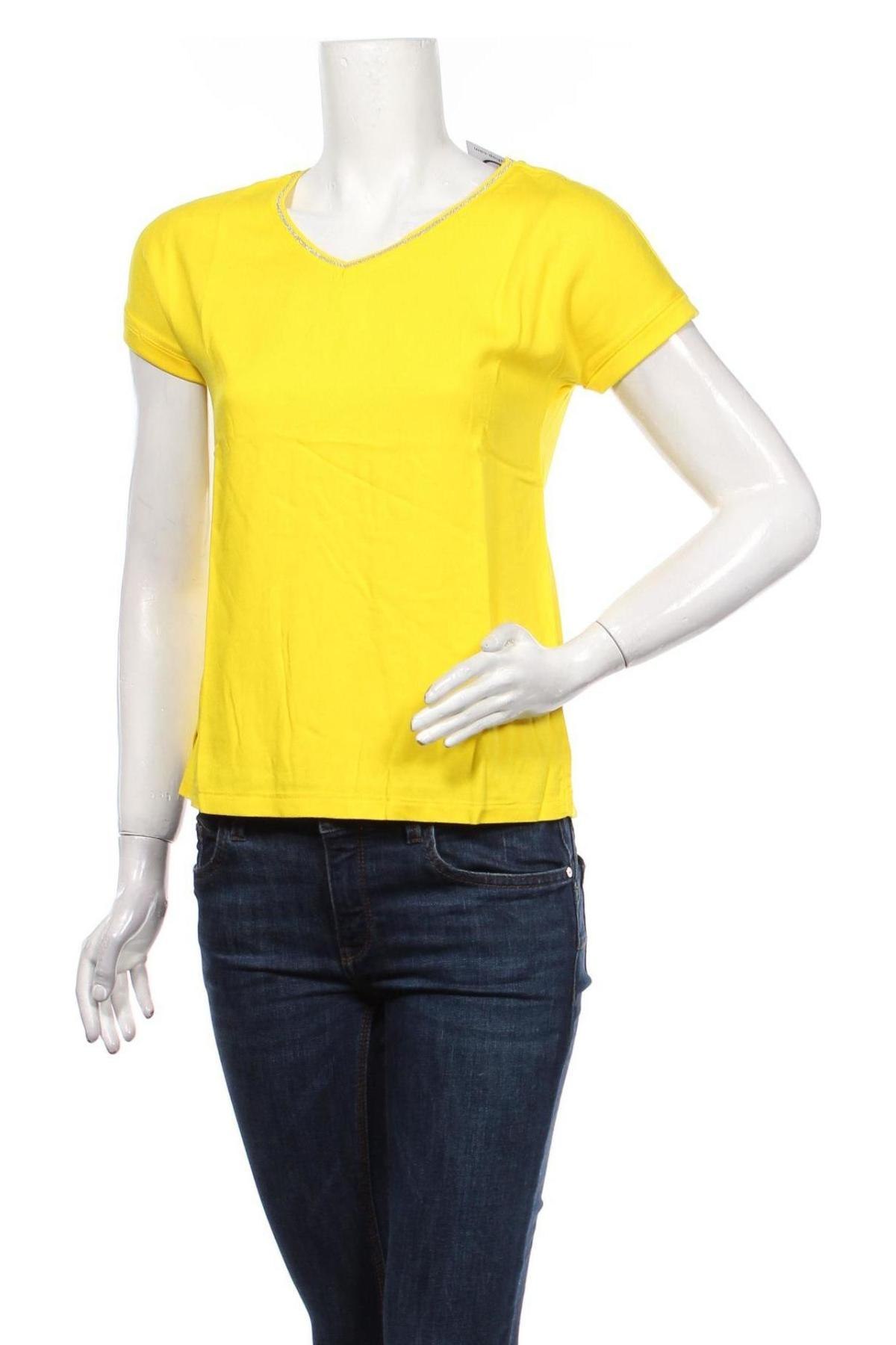 Γυναικεία μπλούζα Street One, Μέγεθος XS, Χρώμα Κίτρινο, Βισκόζη, ελαστάνη, Τιμή 17,78 €