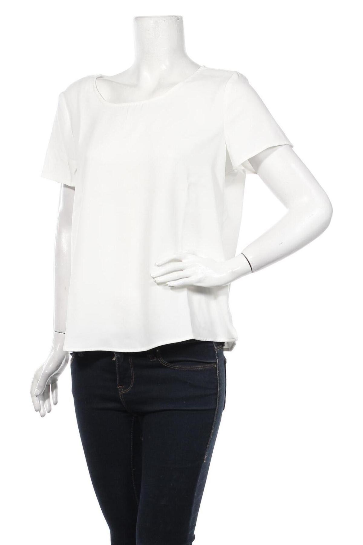 Γυναικεία μπλούζα Vila, Μέγεθος M, Χρώμα Λευκό, 96% πολυεστέρας, 4% ελαστάνη, Τιμή 10,82 €