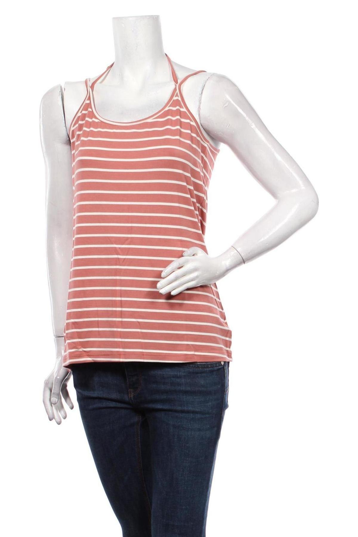 Γυναικείο αμάνικο μπλουζάκι, Μέγεθος L, Χρώμα Ρόζ , 95% μοντάλ, 5% ελαστάνη, Τιμή 5,10 €