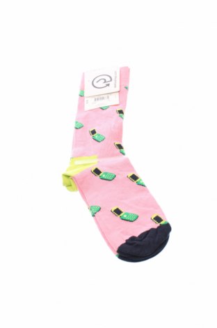 Κάλτσες Happy Socks, Μέγεθος L, Χρώμα Ρόζ , 86% βαμβάκι, 12% πολυαμίδη, 2% ελαστάνη, Τιμή 6,73 €