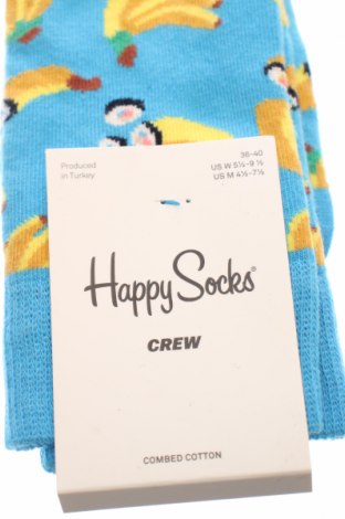 Κάλτσες Happy Socks, Μέγεθος M, Χρώμα Πολύχρωμο, 86% βαμβάκι, 12% πολυαμίδη, 2% ελαστάνη, Τιμή 5,98 €