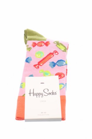 Κάλτσες Happy Socks, Μέγεθος M, Χρώμα Πολύχρωμο, 86% βαμβάκι, 12% πολυαμίδη, 2% ελαστάνη, Τιμή 5,23 €