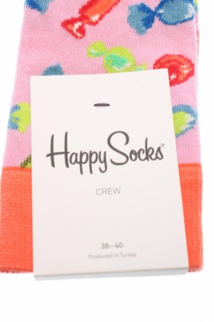 Κάλτσες Happy Socks, Μέγεθος M, Χρώμα Πολύχρωμο, 86% βαμβάκι, 12% πολυαμίδη, 2% ελαστάνη, Τιμή 5,98 €