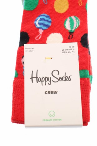 Κάλτσες Happy Socks, Μέγεθος M, Χρώμα Πολύχρωμο, 86% βαμβάκι, 12% πολυαμίδη, 2% ελαστάνη, Τιμή 6,73 €