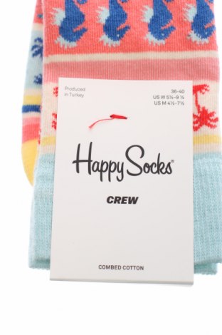Κάλτσες Happy Socks, Μέγεθος M, Χρώμα Πολύχρωμο, 86% βαμβάκι, 12% πολυαμίδη, 2% ελαστάνη, Τιμή 5,23 €