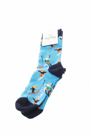 Κάλτσες Happy Socks, Μέγεθος M, Χρώμα Μπλέ, 86% βαμβάκι, 12% πολυαμίδη, 2% ελαστάνη, Τιμή 5,98 €