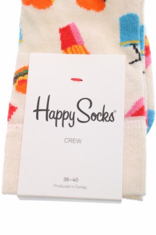 Κάλτσες Happy Socks, Μέγεθος M, Χρώμα Πολύχρωμο, 82% βαμβάκι, 16% πολυαμίδη, 2% ελαστάνη, Τιμή 6,73 €