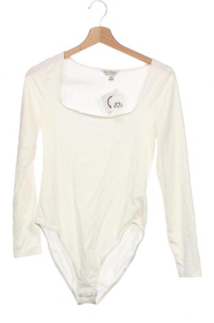 Γυναικεία μπλούζα-Κορμάκι Miss Selfridge, Μέγεθος M, Χρώμα Εκρού, 93% βαμβάκι, 7% ελαστάνη, Τιμή 19,79 €