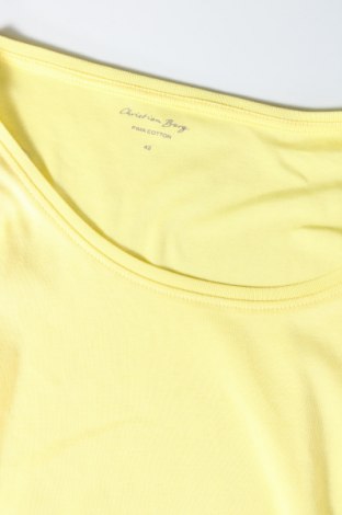 Γυναικεία μπλούζα Christian Berg, Μέγεθος L, Χρώμα Κίτρινο, Βαμβάκι, Τιμή 29,69 €