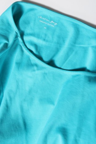 Γυναικεία μπλούζα Christian Berg, Μέγεθος XXL, Χρώμα Μπλέ, Βαμβάκι, Τιμή 49,48 €