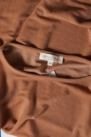 Γυναικεία μπλούζα Christian Berg, Μέγεθος M, Χρώμα  Μπέζ, 85% πολυαμίδη, 10% μεταλλικά νήματα, 5% ελαστάνη, Τιμή 19,79 €