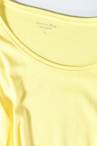 Γυναικεία μπλούζα Christian Berg, Μέγεθος XXL, Χρώμα Κίτρινο, Βαμβάκι, Τιμή 29,69 €