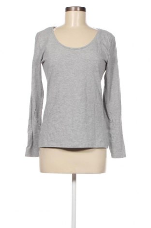 Γυναικεία μπλούζα H&M, Μέγεθος L, Χρώμα Γκρί, 85% βαμβάκι, 10% πολυεστέρας, 5% ελαστάνη, Τιμή 15,28 €