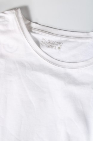 Γυναικεία μπλούζα Jake*s, Μέγεθος L, Χρώμα Λευκό, Βαμβάκι, Τιμή 11,86 €