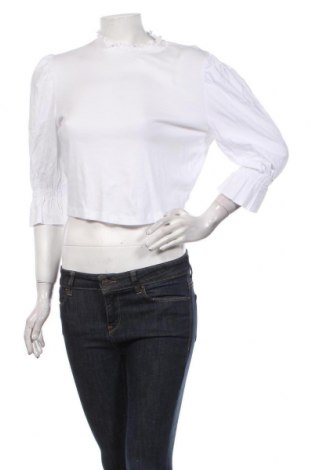 Γυναικεία μπλούζα ONLY, Μέγεθος M, Χρώμα Λευκό, Βαμβάκι, Τιμή 8,35 €