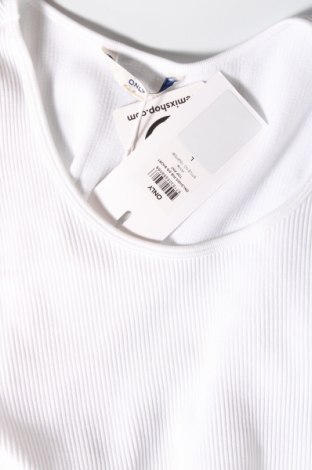 Γυναικεία μπλούζα ONLY, Μέγεθος L, Χρώμα Λευκό, 94% πολυαμίδη, 6% ελαστάνη, Τιμή 37,11 €