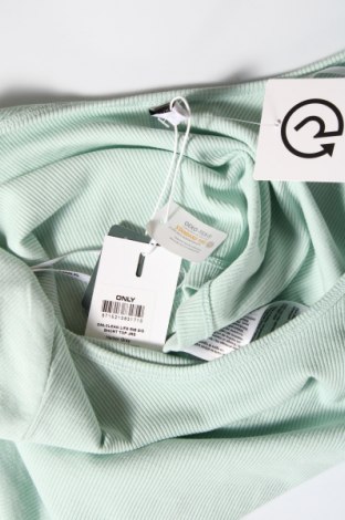 Γυναικεία μπλούζα ONLY, Μέγεθος S, Χρώμα Πράσινο, 95% βαμβάκι, 5% ελαστάνη, Τιμή 24,74 €