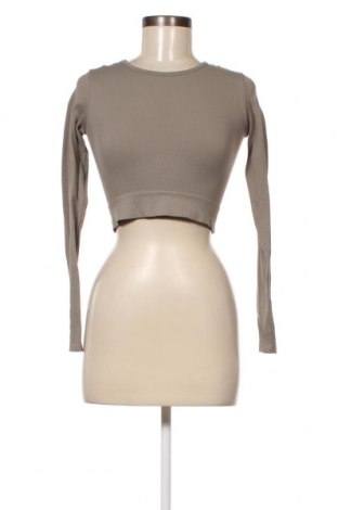 Γυναικεία μπλούζα Pull&Bear, Μέγεθος M, Χρώμα Γκρί, Τιμή 13,67 €