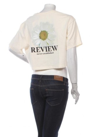 Γυναικεία μπλούζα Review, Μέγεθος XS, Χρώμα Εκρού, Βαμβάκι, Τιμή 27,84 €