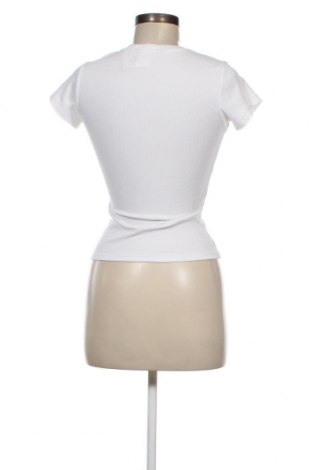 Γυναικεία μπλούζα Review, Μέγεθος XS, Χρώμα Λευκό, 48% βαμβάκι, 48% πολυεστέρας, 4% ελαστάνη, Τιμή 10,82 €
